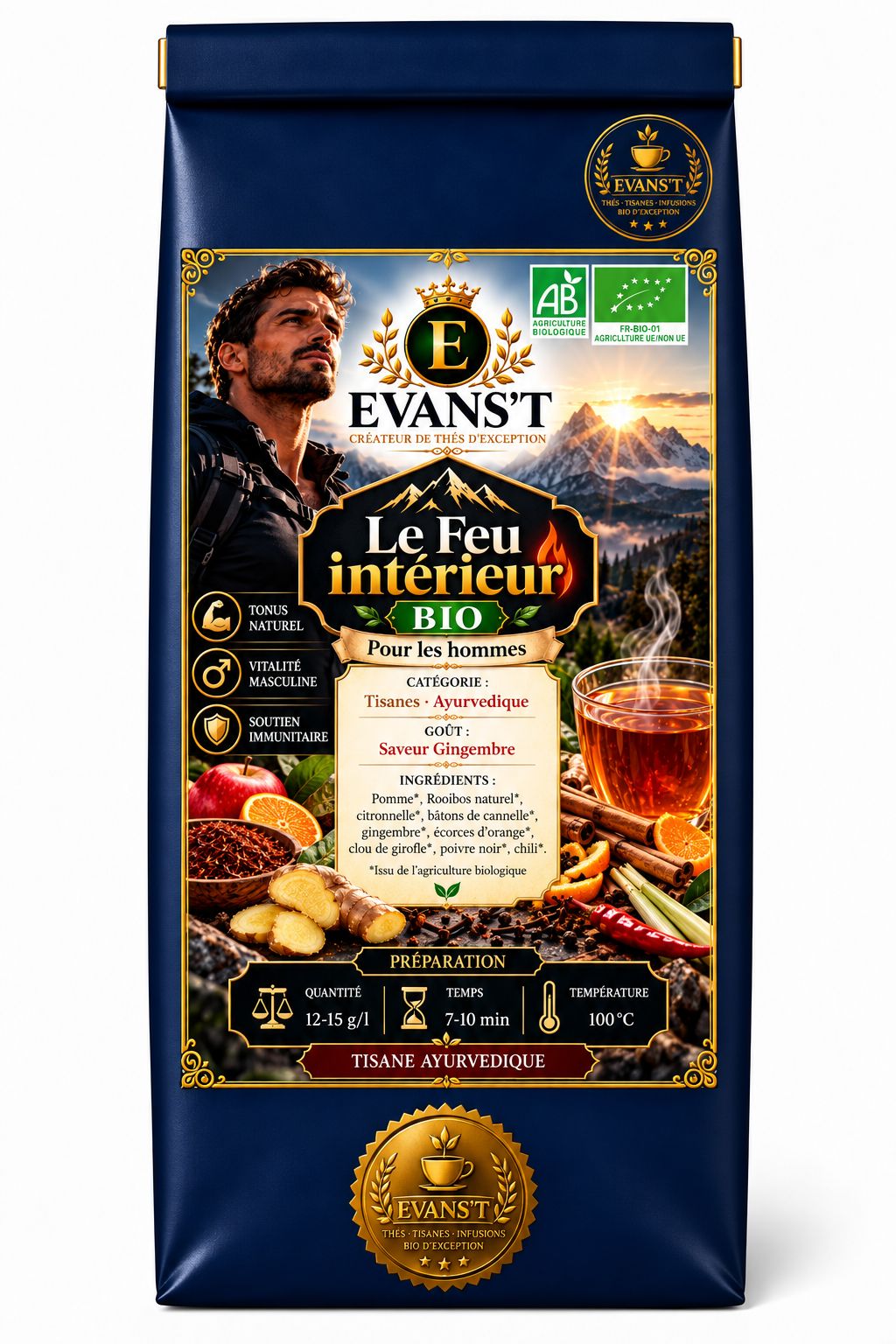 Le feu intérieur BIO - Pour l'Homme...